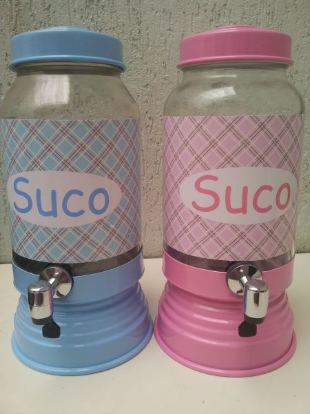 Suqueira colorida para personalizar