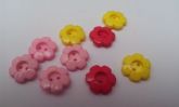 25 Botões Florzinhas ou Lacinhos